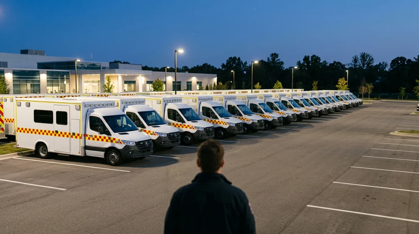 Navette dédiée au transport de patients en dialyse